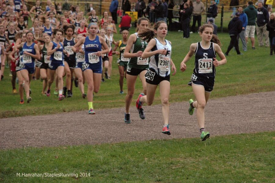 Hannah DeBalsi earned equal acclaim during cross country season.