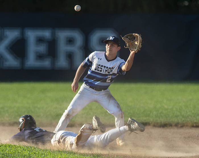 Ridgefield 14, Westport 10 Ridgefield 14, Westport 10